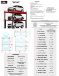 8-Post Triple Car Parking Lift - Image 2
